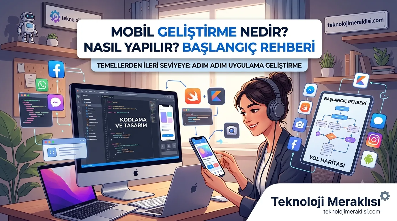 Mobil Geliştirme Nedir? Nasıl Yapılır? Başlangıç Rehberi