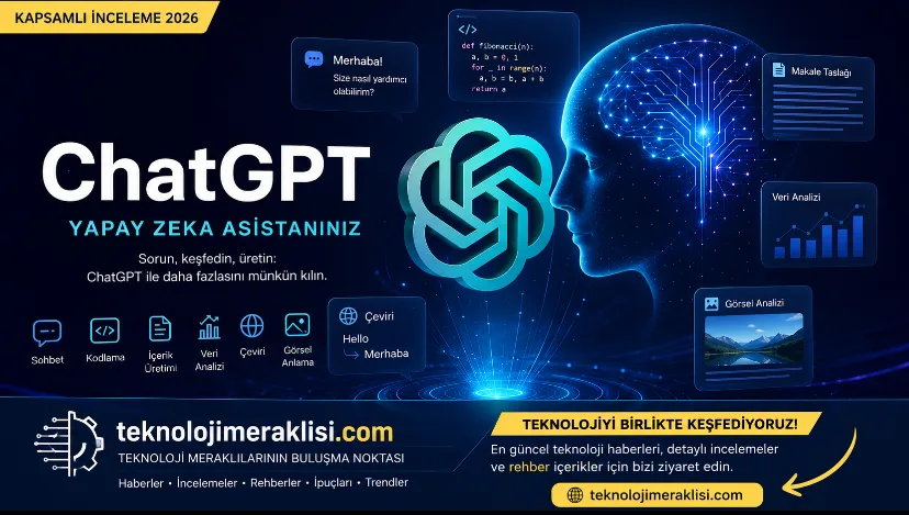 ChatGPT Nedir? Özellikleri, Kullanım Alanları ve GPT-5 İncelemesi