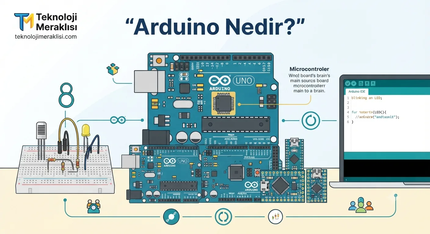 Arduino Nedir? Yeni Başlayanlar İçin Kapsamlı Rehber (2026)