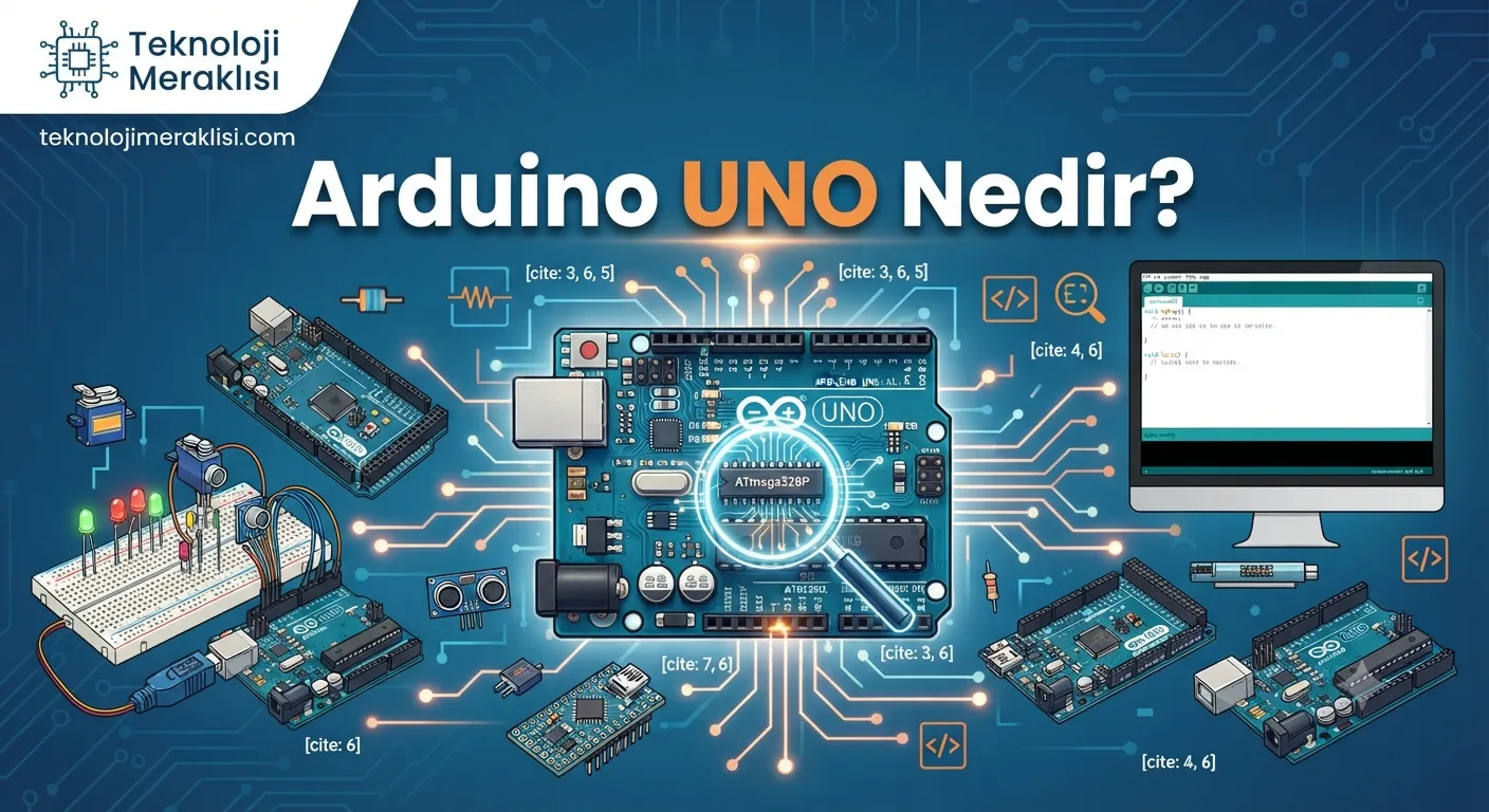 Arduino UNO Nedir? Özellikleri ve Proje Rehberi (2026)