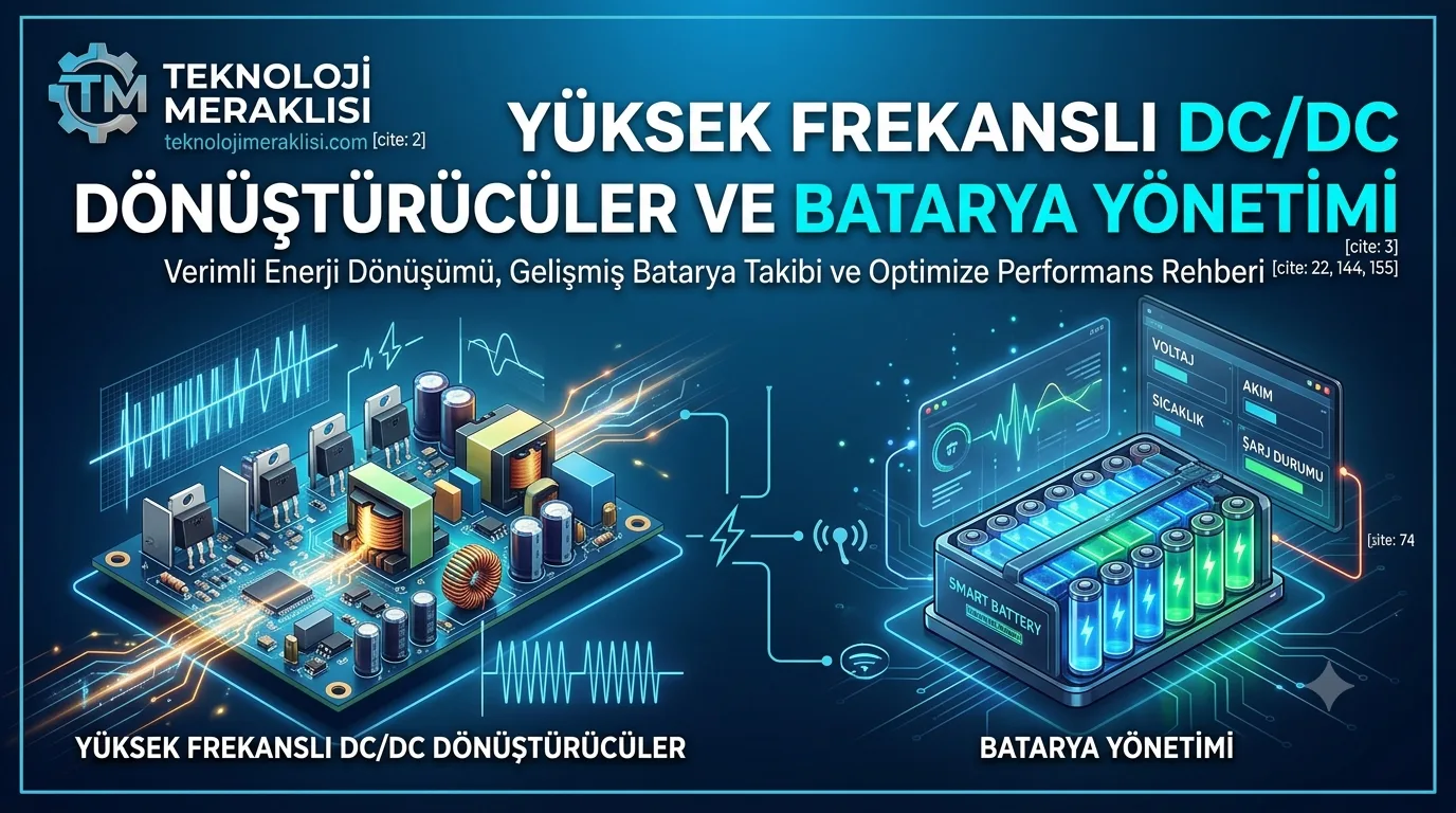 Yüksek Frekanslı DC/DC Dönüştürücüler ve Batarya Yönetimi